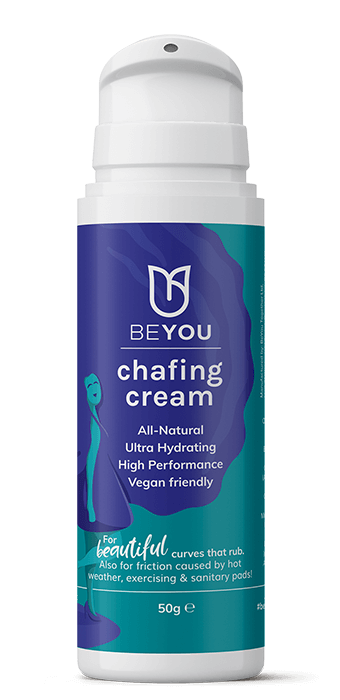 chafing cream for thighs rubbing together