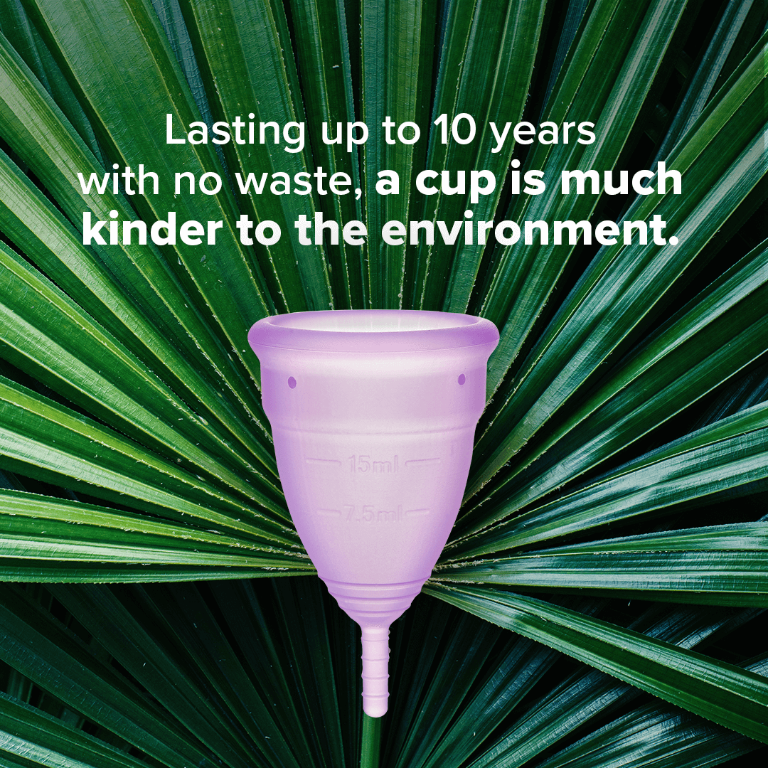 eco friendly menstrual cups last for up to 10 years