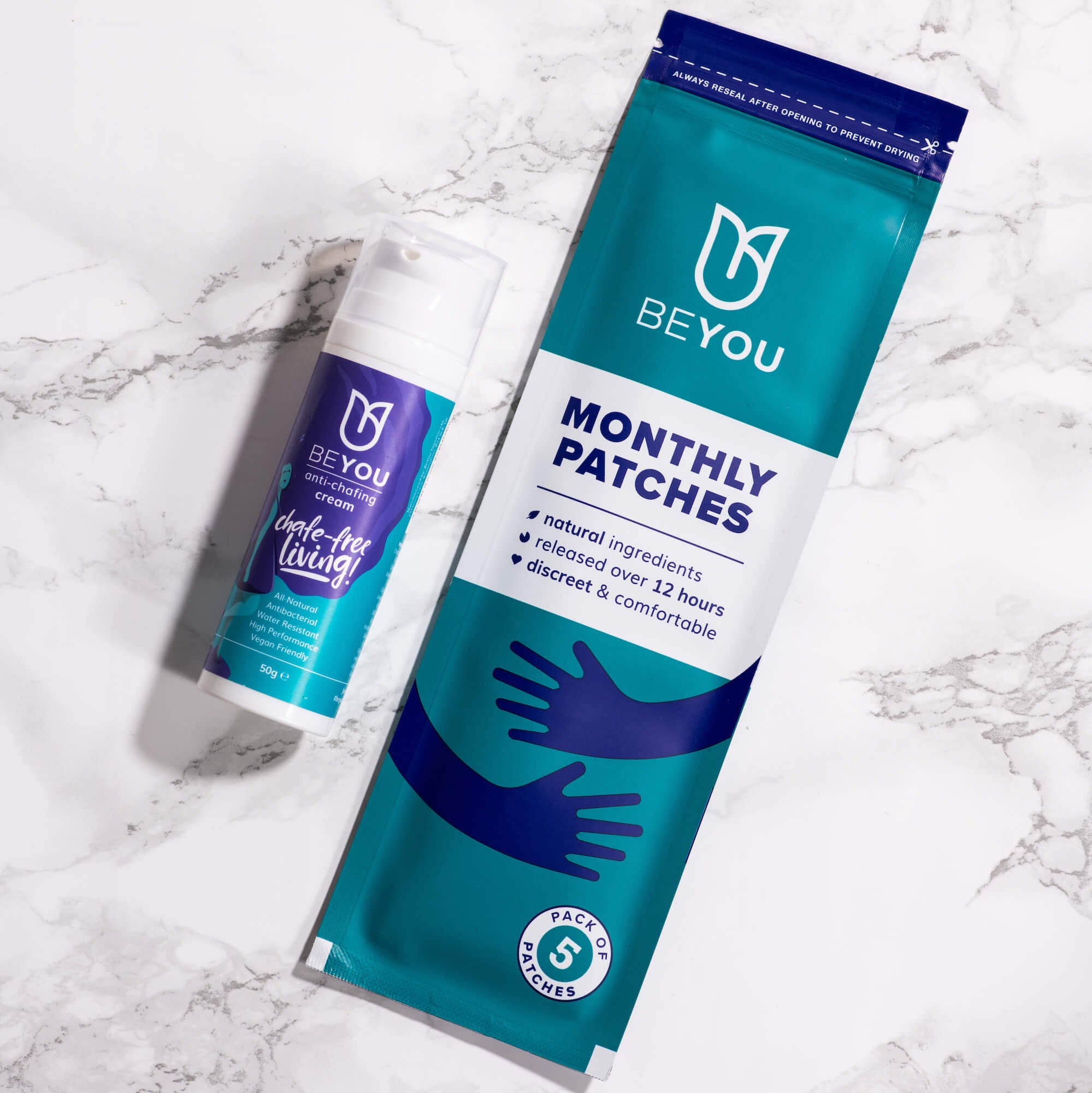 Chafing Cream and Patch Bundle – BeYou