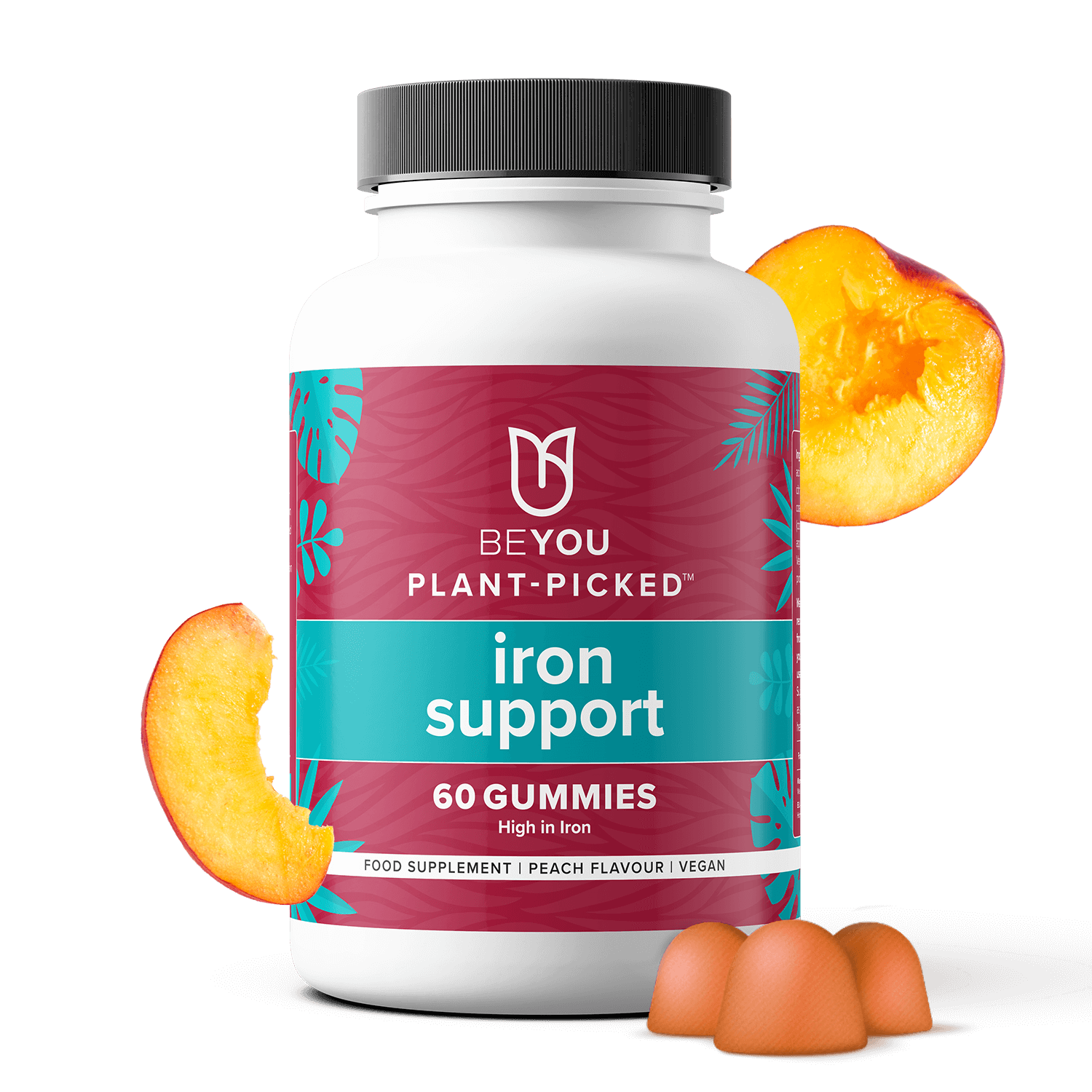 BeYou Plant-Picked Iron Gummies